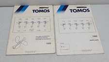 TOMOS Workshop Owners Manual Parts Book  1988 T-3 T-4 T-5, T-4,5 T-4,8 Vintage 