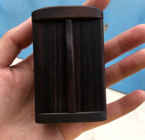 Portable ebony wood carved - portable,
