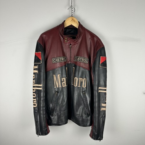 Giacca pelle uomo marlboro - di,