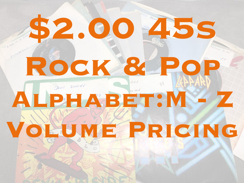 Jukebox 45s rock - $2,