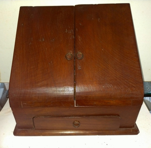 Antico mobiletto scrivania - antico,