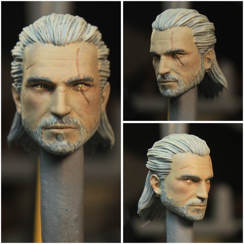 Scultura testa personalizzata