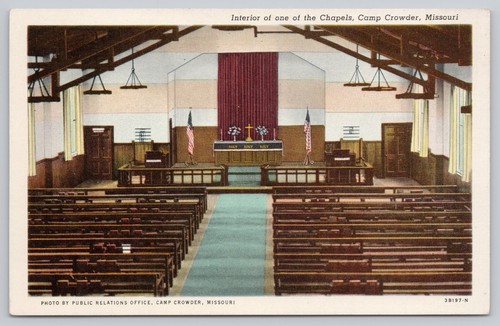 Camp crowder missouri chapel - crowder,