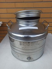 Contenitore Acciaio Inox 30 Litri Sansone
