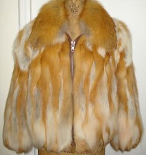 Giacca pelliccia di volpe