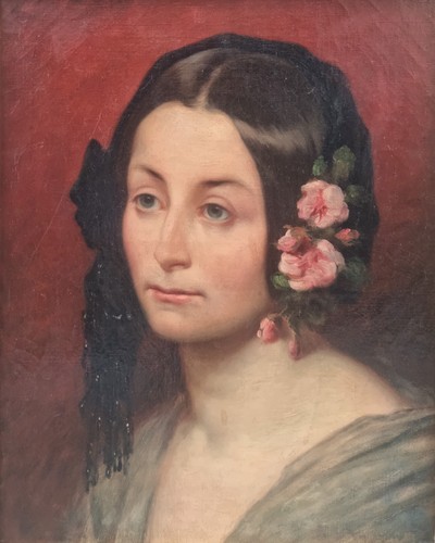 Quadro ritratto donna - quadro,