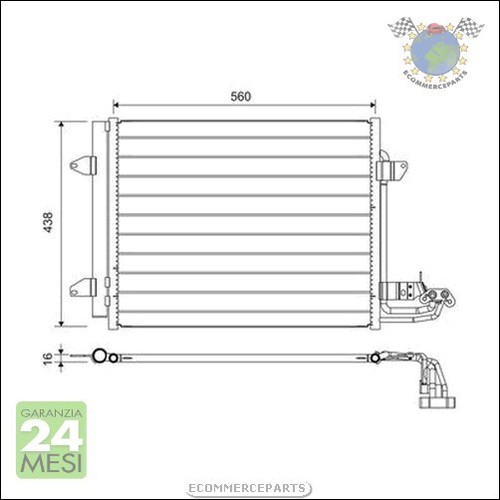 Condensatore climatizzatore