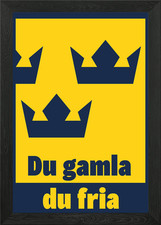 Poster Corona Svedese