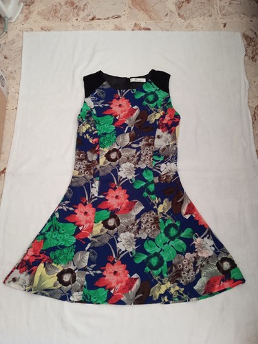 Vestito estivo blu floreale
