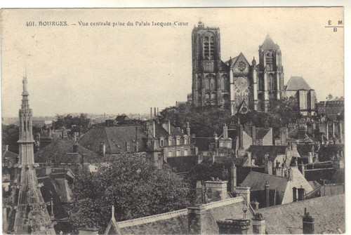 Bourges vista centrale - bourges,