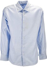Camicia Uomo Slimfit Celeste