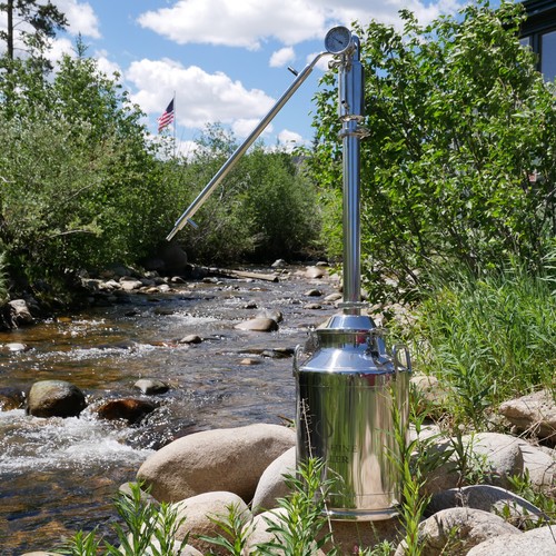Moonshine whiskey still - moonshine/whiskey,