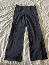 Pantalone Abito Donna Chanel Nero Taglia 34 Ottime Condizioni
