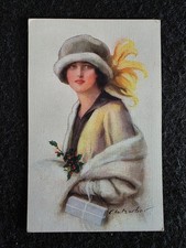 Cartolina Non Viaggiata Donna