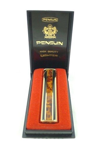 Vecchio accendino penguin - accendino,