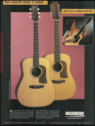Stampa pubblicitaria chitarra