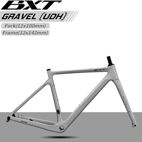 Gravel carbon fiber bike frame - gravel,