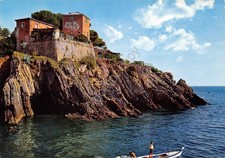 Cartolina Nervi scogliera
