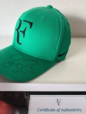 Federer Custom Nike Cap Indian Wells 2017 Signed