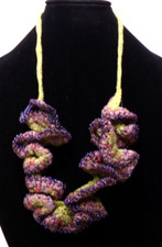 COLLANA UNICA ARTISTA TESSUTO