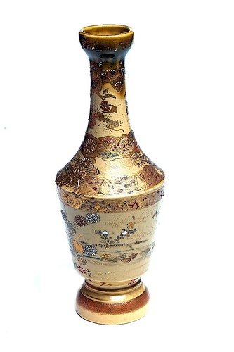 Vaso kyomoto satsuma ceramica - satsuma,