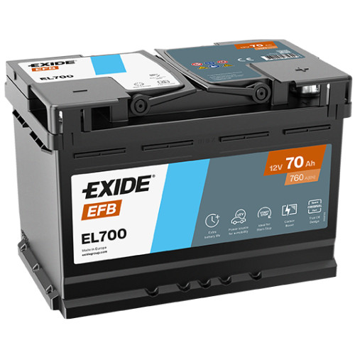 Batteria 2025 exide el700 70ah - 2025,