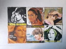 MINA - lotto n.6 dischi 45 giri - buone condizioni 