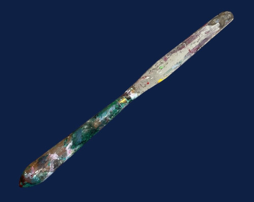 Coltello tavolozza artisti