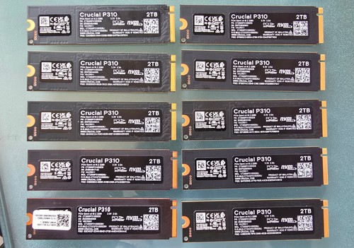 Crucial p310 2tb - p310, pcie