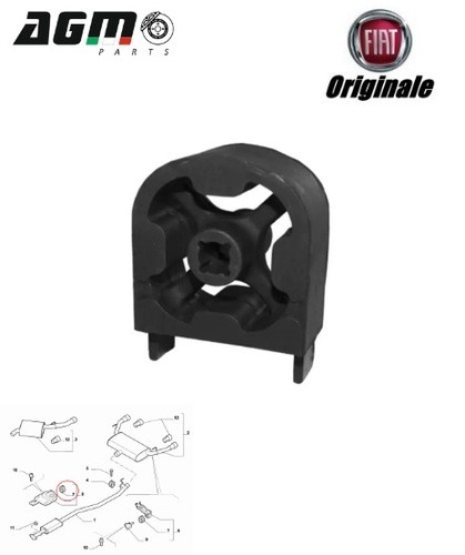 Tassello elastico scarico