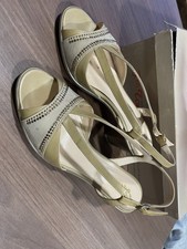 Sandali Melluso Made in Italy in Pelle con Strass - Tacco Medio Eleganti - N.38