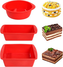 3 Pezzi Stampi in Silicone per