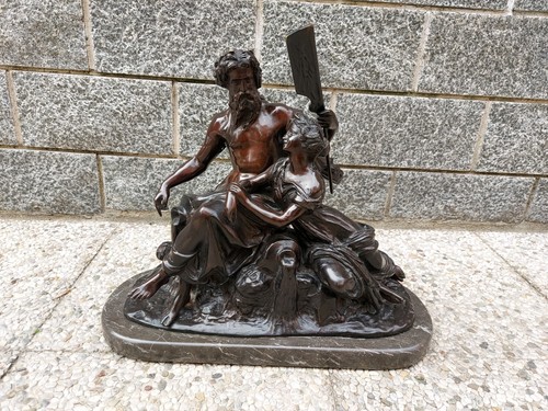 Antica scultura bronzo - in,
