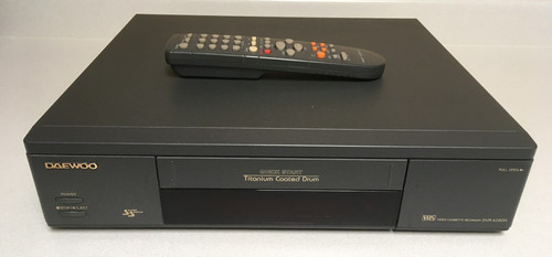 Daewoo vhs vcr dvr - daewoo,