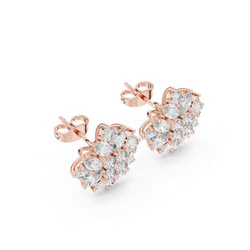 Orecchini grappolo marquise - orecchini, a