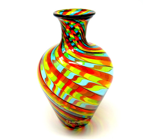 Vaso bottiglia bulbo spirale