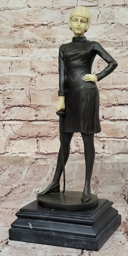 Bronzo scherma statue western - scherma,
