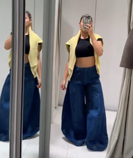 Jeans a vita alta Zara FW25ZW