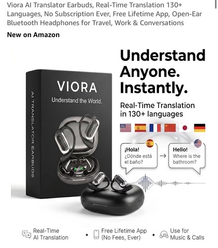Auricolari viora translator - al,