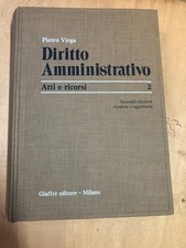 Diritto amministrativo atti e ricorsi 2 pietro virga