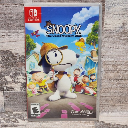 Snoopy the great mystery - snoopy,