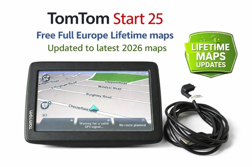 Tomtom start navigazione - start, 25