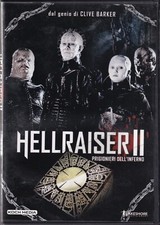 HELLRAISER 2 II DVD PRIGIONIERI DELL'INFERNO Clive Barker Pari al Nuovo M09474