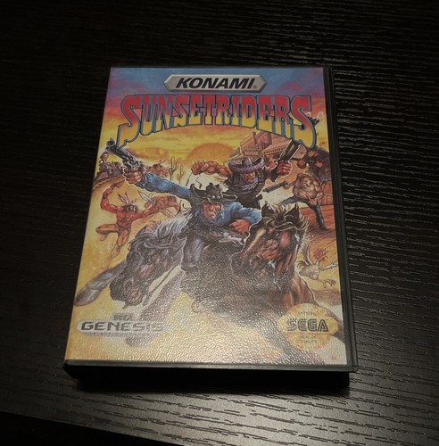 Sunset riders sega genesis - sunset, (sega