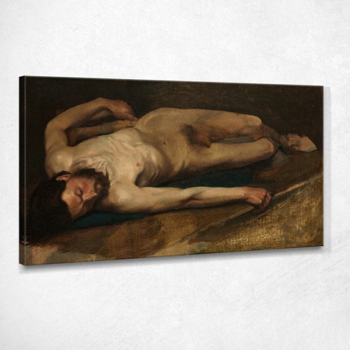 Nudo maschile edgar degas - edgar,