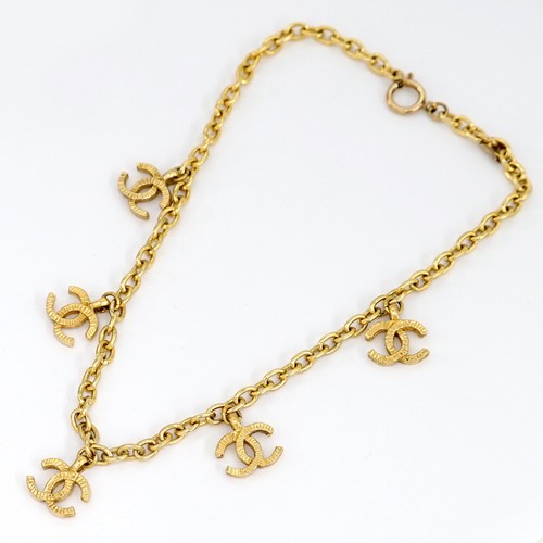 Collana chanel logos 5 - cc,