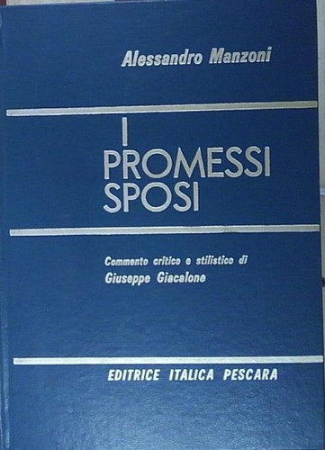 Manzoni giacalone promessi - manzoni,