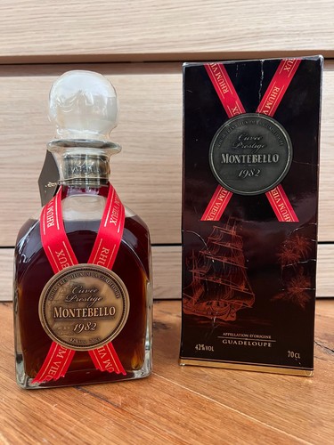 Rhum montebello 1982 cuvée - rhum,