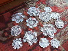 lotto di piccoli centri uncinetto