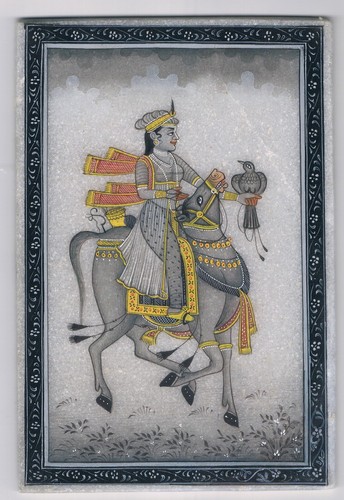 Pittura miniatura mughal - pittura,